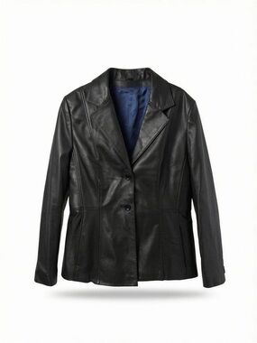 Women's Wilson’s Leather Black Leather Jacket Size Large